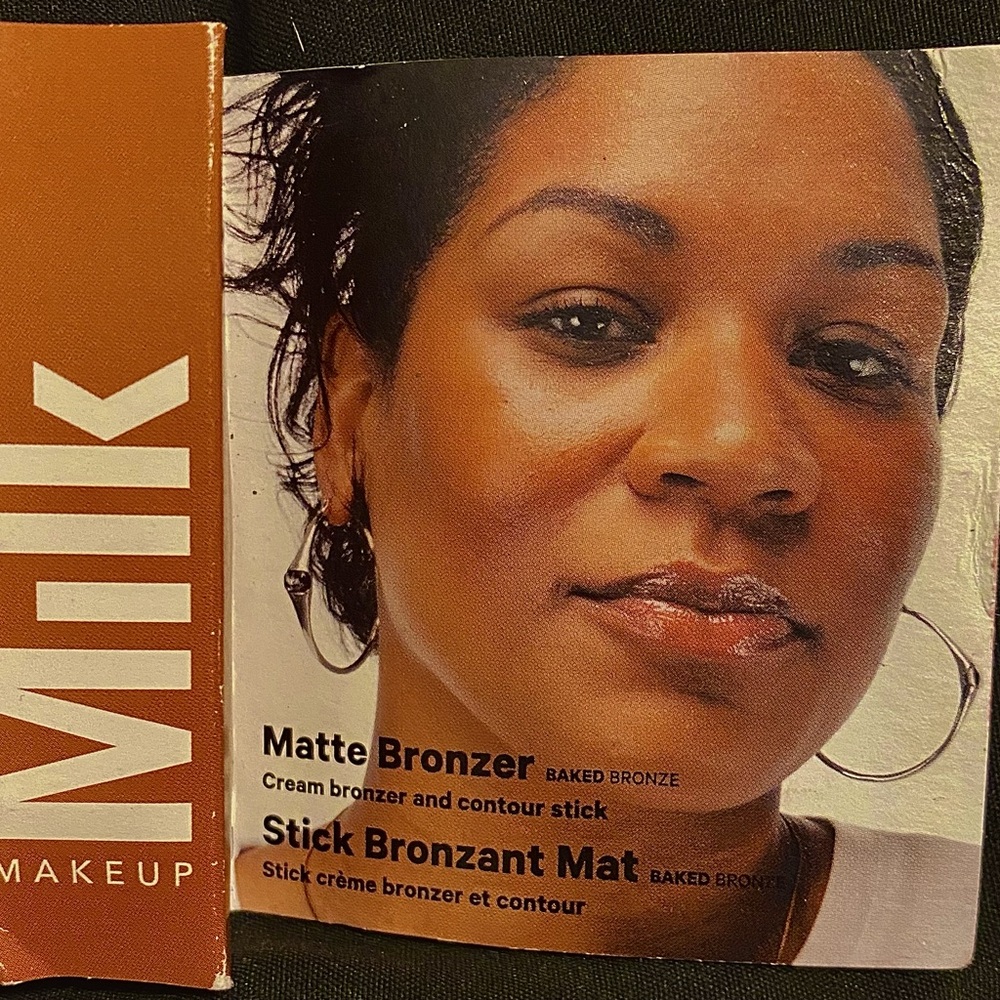 Milk Makeup’s Matte Bronzer Stick
Baked Bronze Cream Bronzer and Contour Stick
